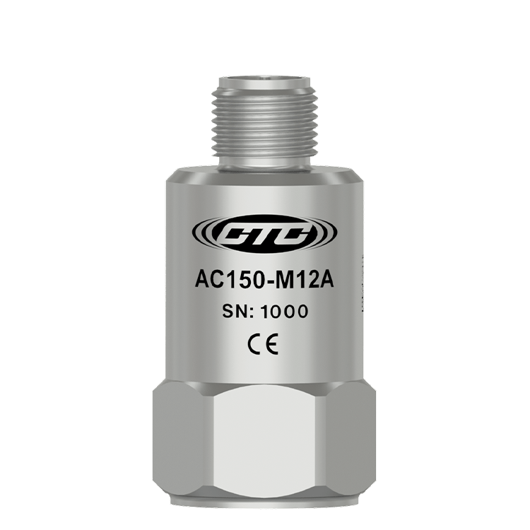 美国 CTC AC150-M12A 经济型顶部出线 M12 振动传感器