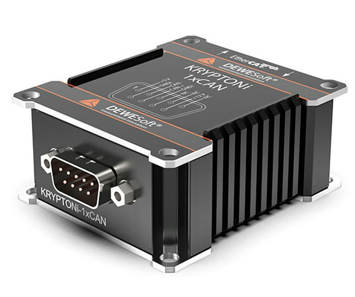 KRYPTONi-1xCAN 单端口 EtherCAT CAN 总线采集模块