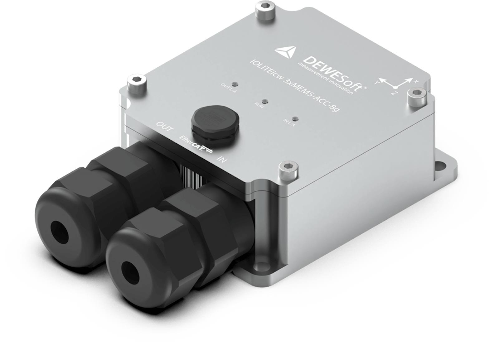 IOLITEicw-3xMEMS-ACC 三轴 EtherCAT MEMS 加速度采集设备