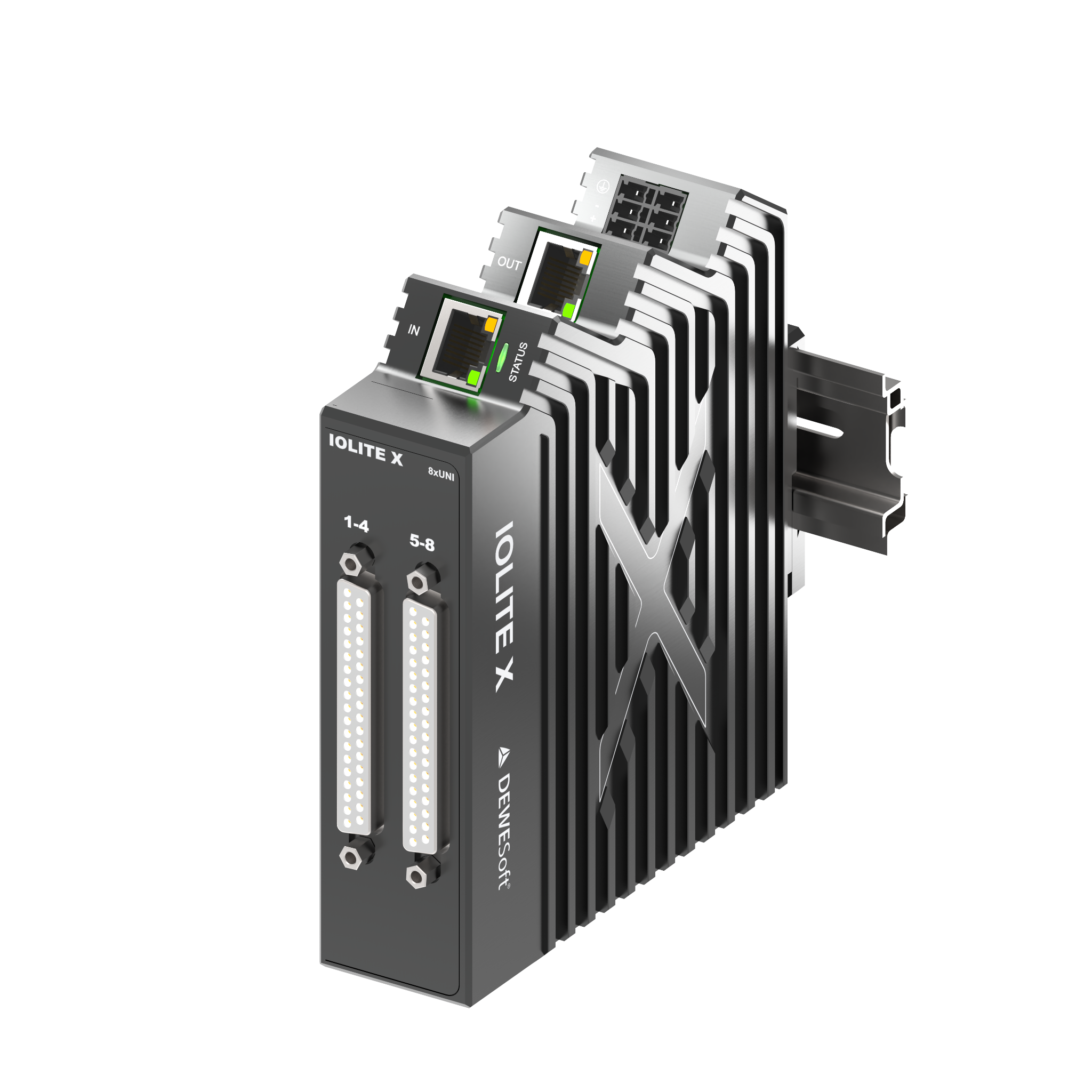 IOLITE-X-8xUNI 八通道 Ethernet 通用采集模块