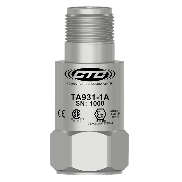 CTC TA931 防爆型振动与温度复合传感器