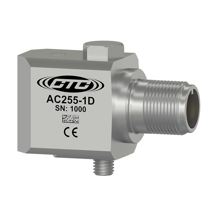 美国 CTC AC255 经济型低频侧出线工业振动传感器