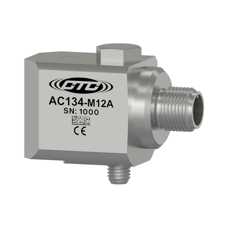 美国 CTC AC134-M12A 低频侧出线 M12 振动传感器