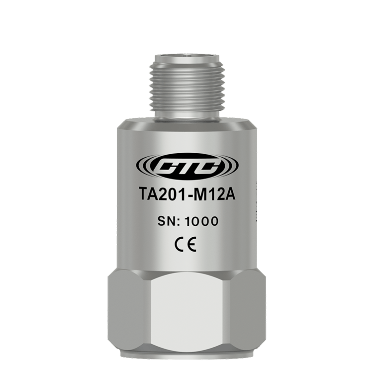CTC TA201-M12A 顶部出线温度与加速度复合传感器