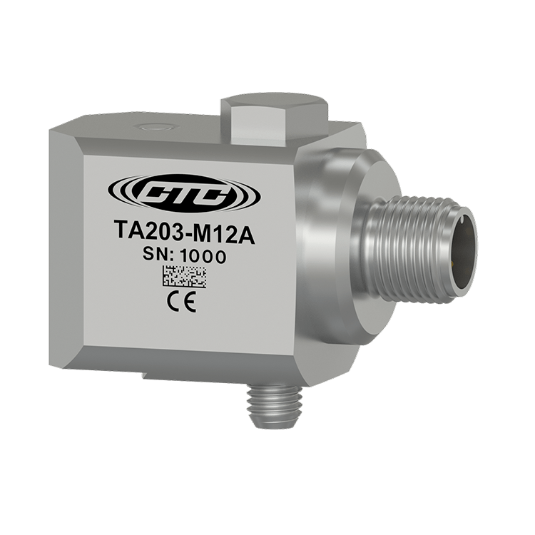CTC TA203-M12A 侧面出线温度与加速度复合传感器