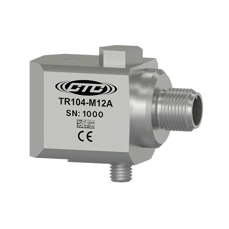 CTC TR104-M12A 侧面出线 RTD 温度与加速度复合传感器