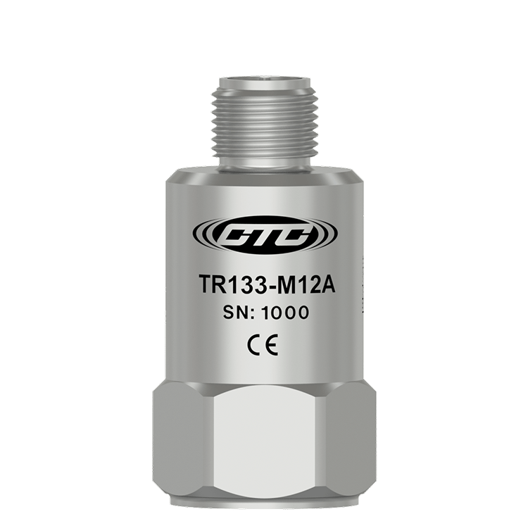 CTC TR133-M12A 顶部出线 RTD 温度与加速度复合传感器