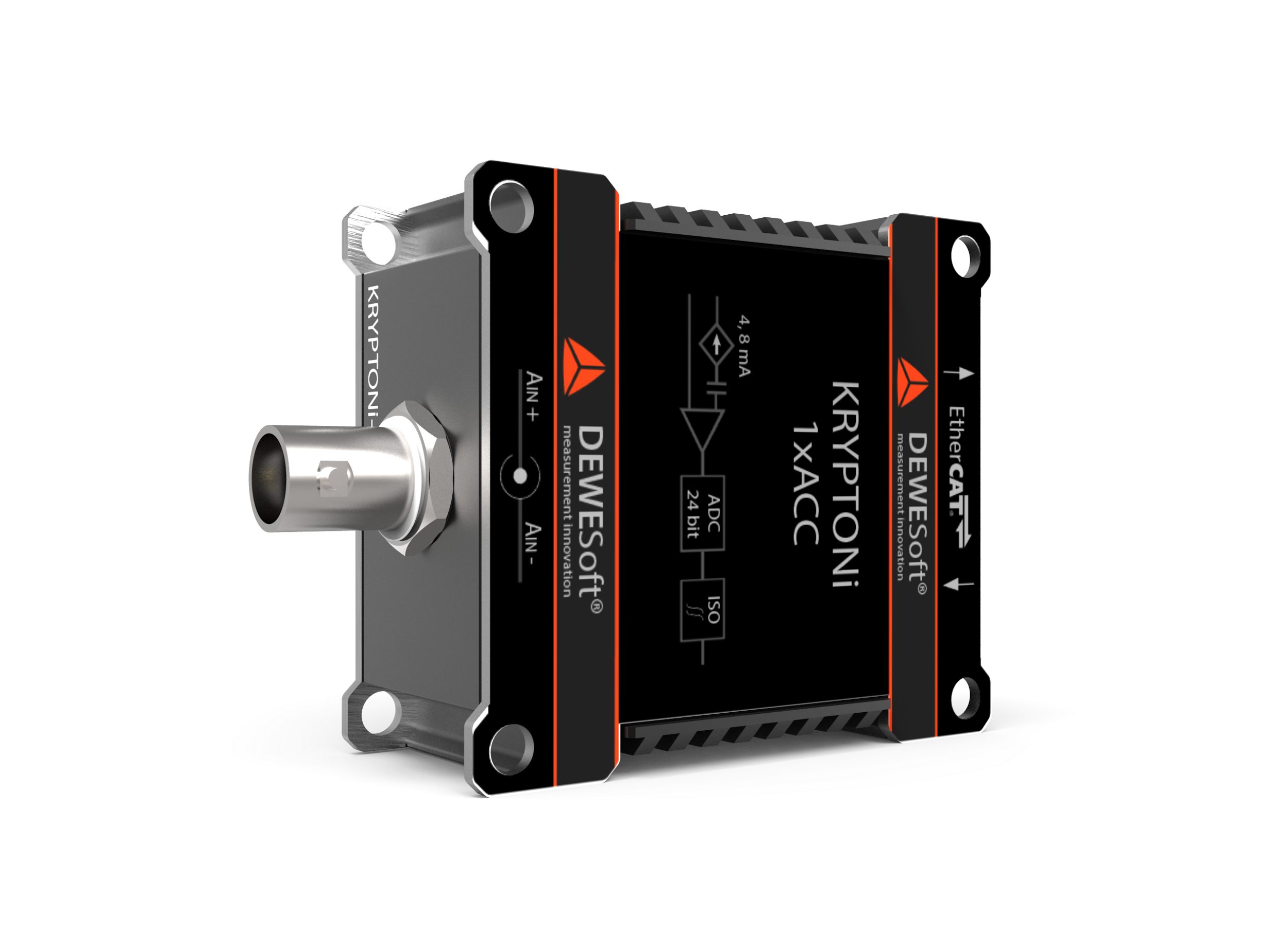 KRYPTONi-1xACC 单通道 EtherCAT 电压与 IEPE采集模块