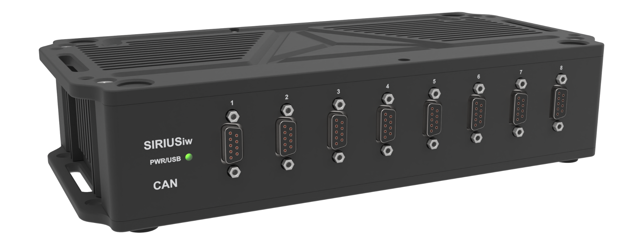 SIRIUSiw-8xCAN 九通道防水 USB CAN 总线接口