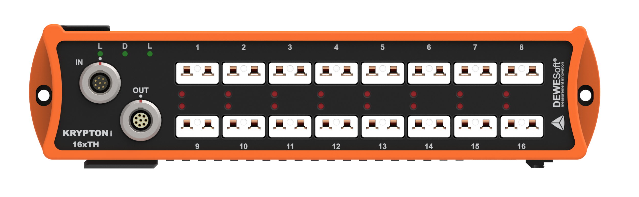 KRYPTONi-16xTH 十六通道 EtherCAT 热电偶采集模块